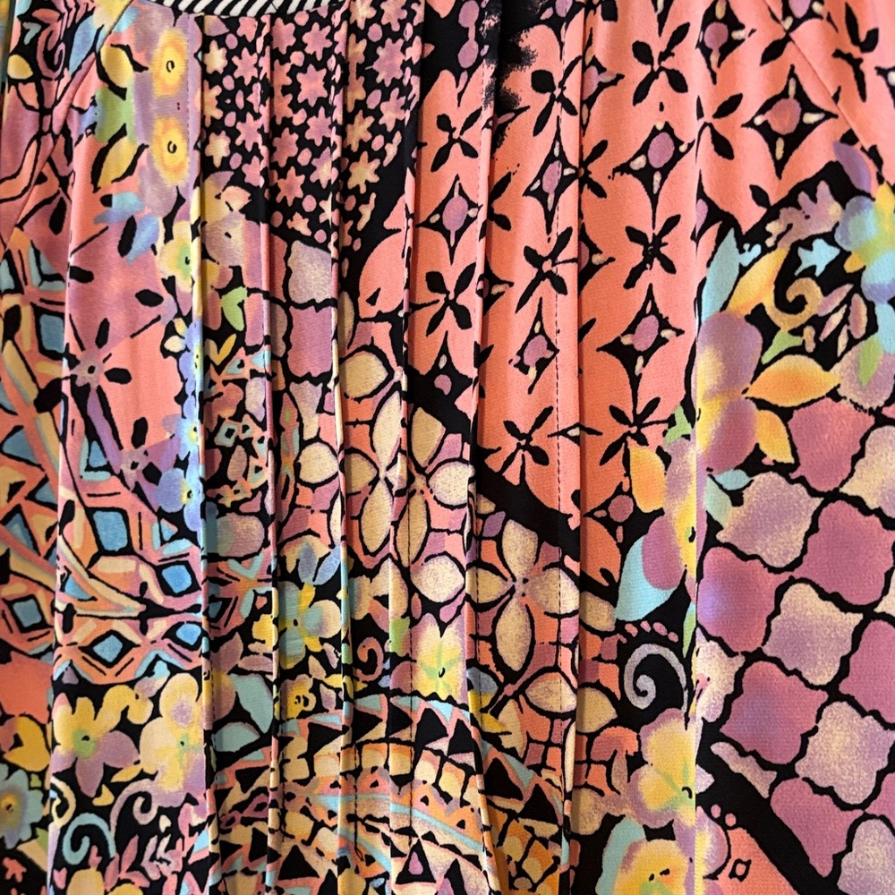 Beige by eci Multicolor Patterned Mini Dress - image 6